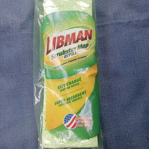 Libman Scrubster Mop Refill NEW Made in USA